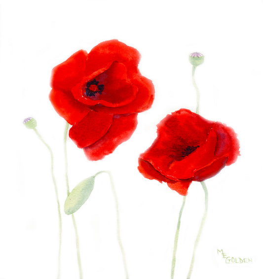 Spring Poppies 1 Giclée Print