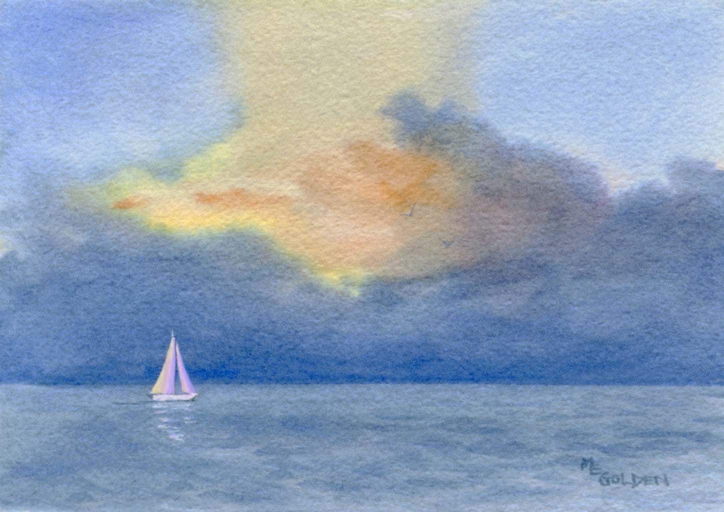 Sunrise Sail Giclée Print