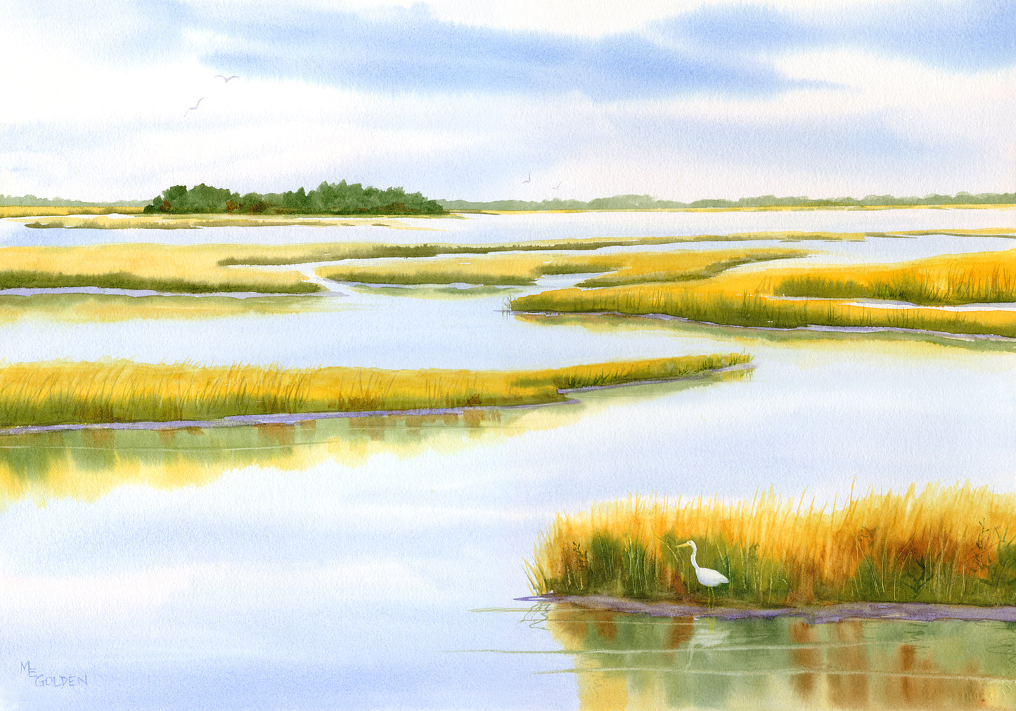 Tranquil Marsh Giclée Print