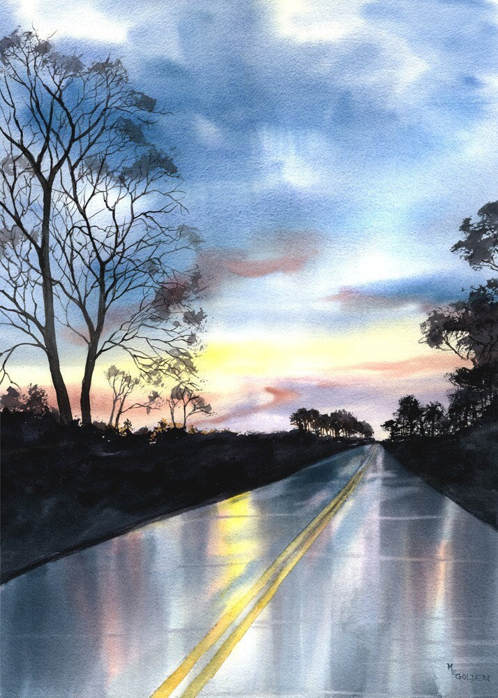 The Road Home Giclée Print