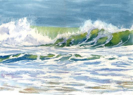 Cresting Wave Giclée Print