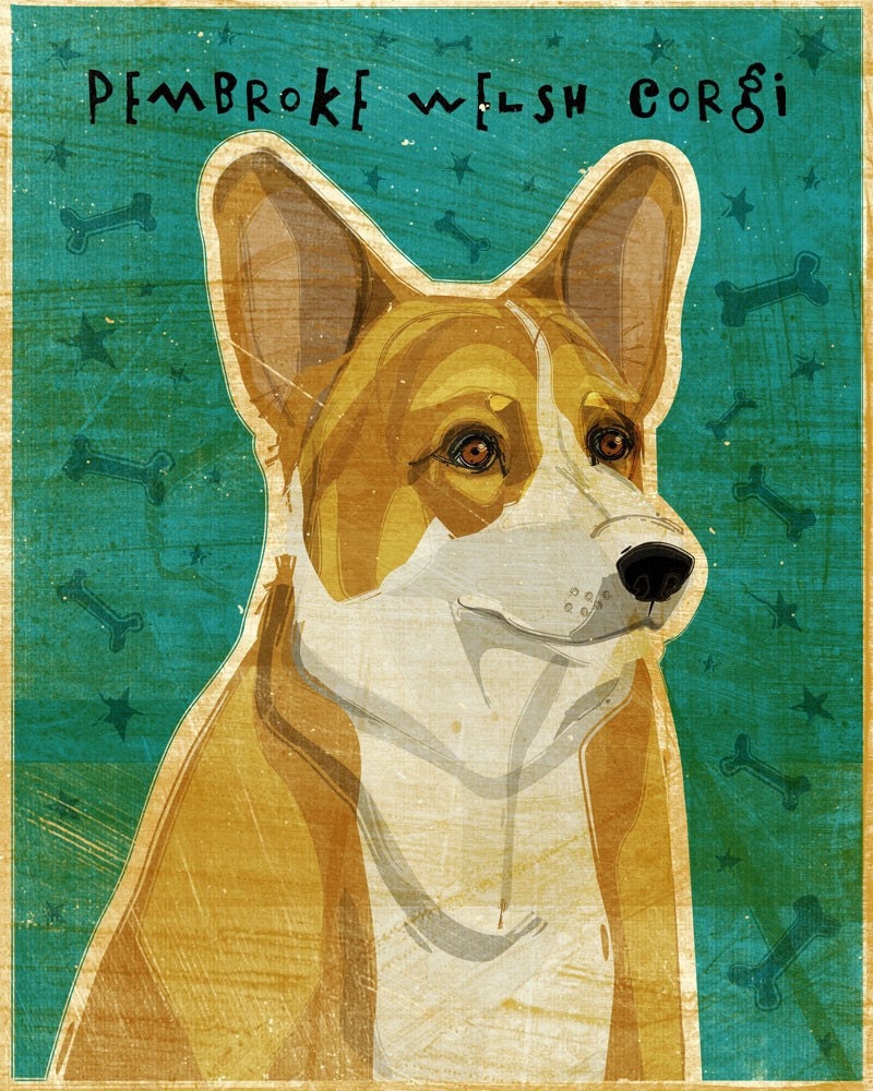 Pembroke Welsh Corgi - Print