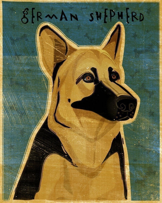 German Shepherd - Print