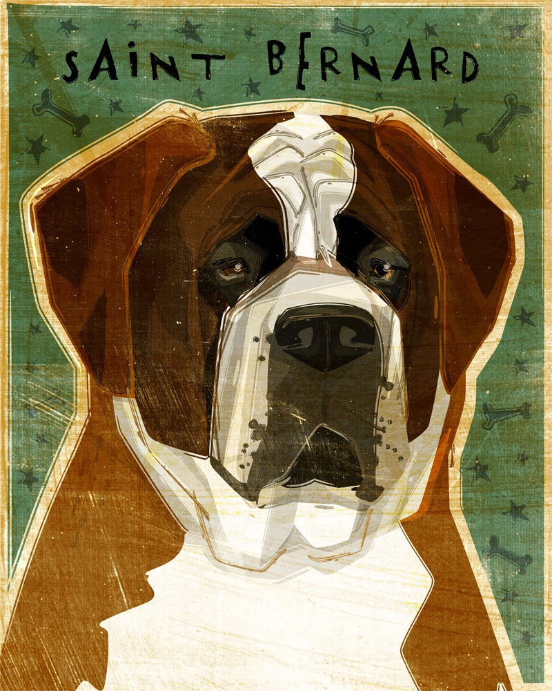 Saint Bernard - Print