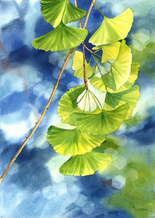 Ginkgo Giclée Print